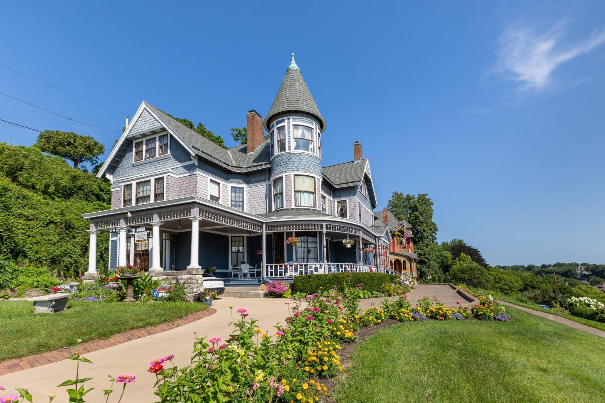 The Hancock House Bed & Breakfast Inn Dubuque Zewnętrze zdjęcie